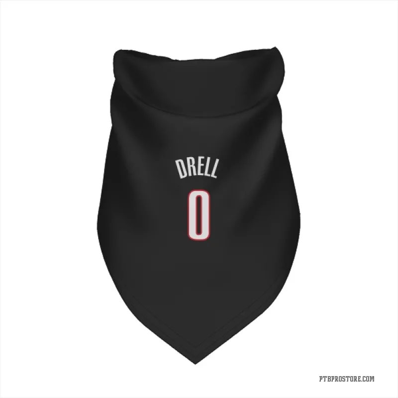 Henri Drell Black Portland Trail Blazers Cat & Dog Pet Bandana