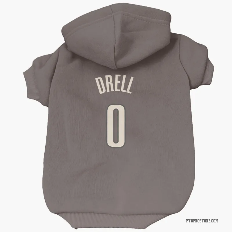 Henri Drell Brown Portland Trail Blazers Cat & Dog Pet Hoodie