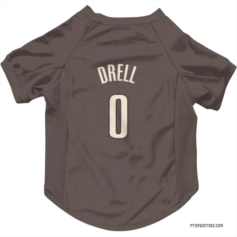 Henri Drell Brown Portland Trail Blazers Cat & Dog Pet Jersey