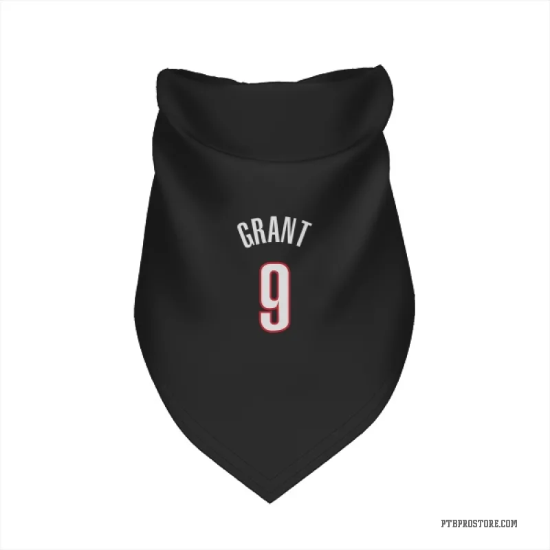 Jerami Grant Black Portland Trail Blazers Cat & Dog Pet Bandana