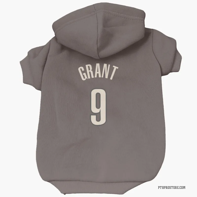 Jerami Grant Brown Portland Trail Blazers Cat & Dog Pet Hoodie