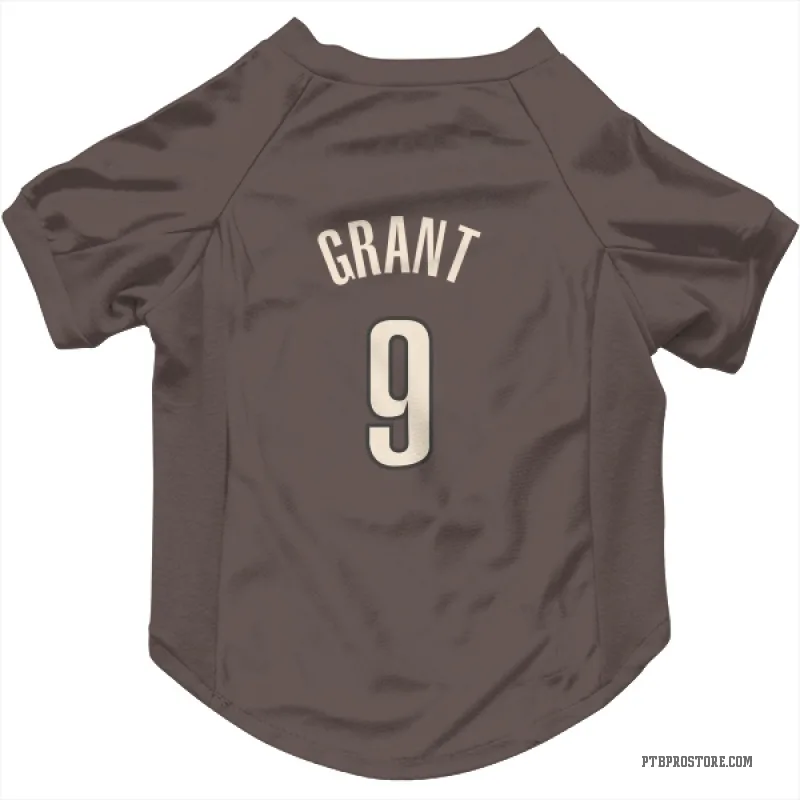 Jerami Grant Brown Portland Trail Blazers Cat & Dog Pet Jersey